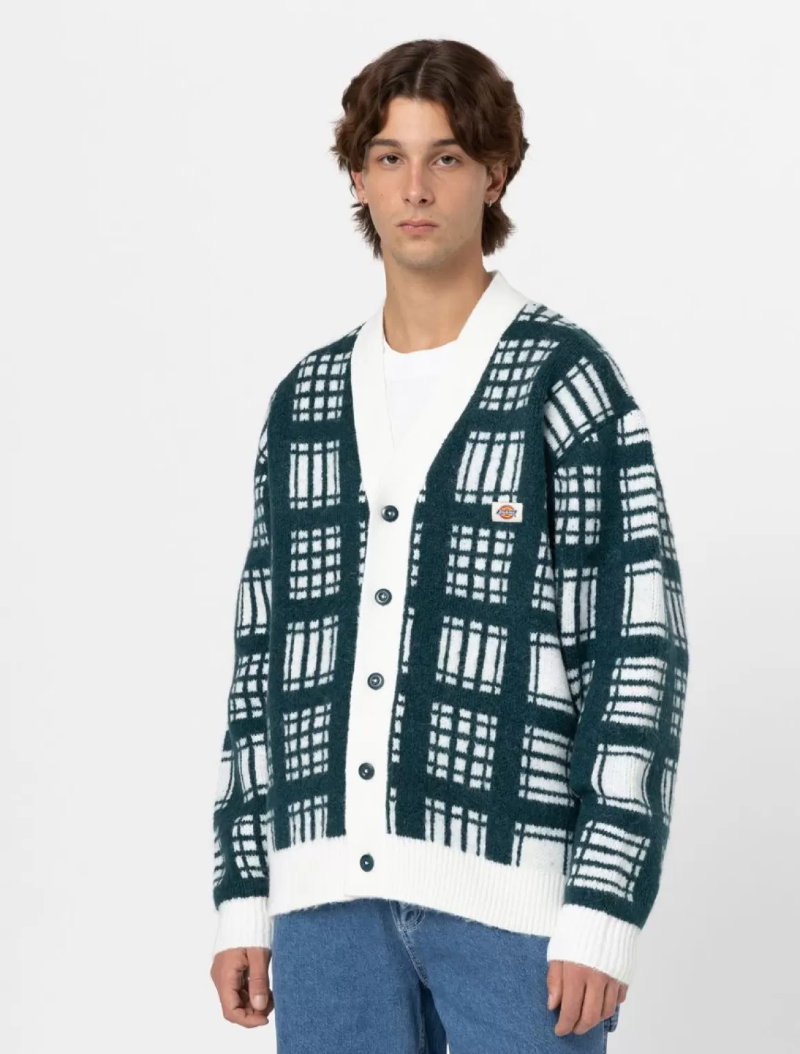 Dickies Galva Check Cardigan