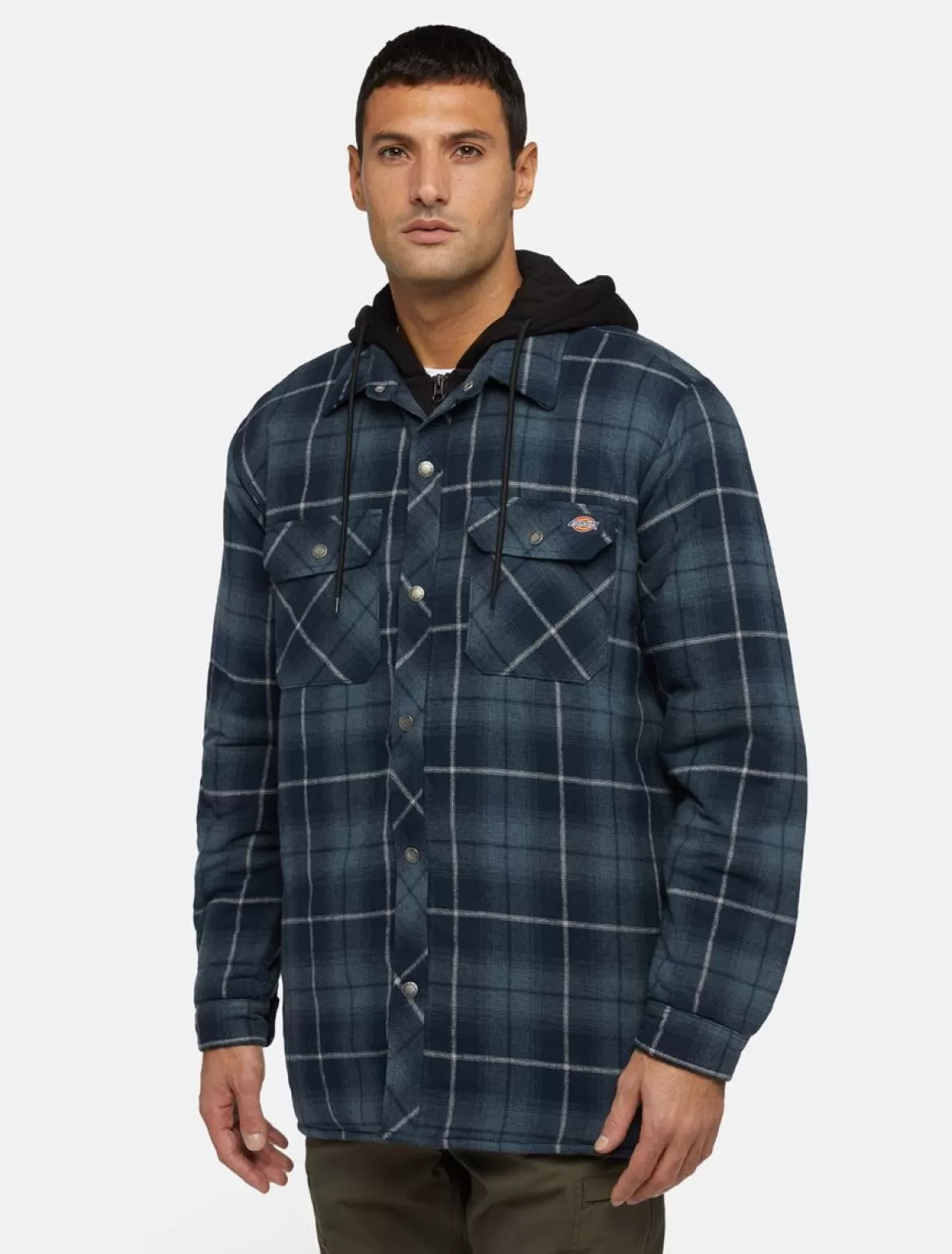 Dickies Hooded Fleece Flannel Skjorte