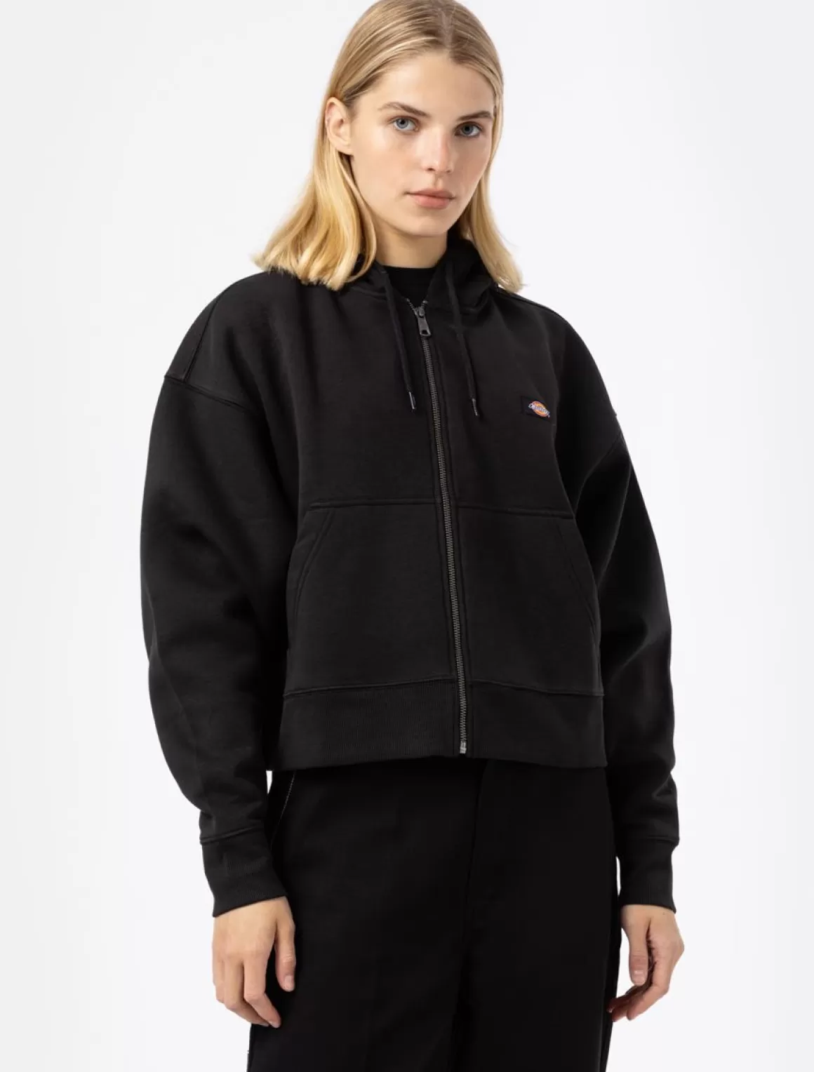 Dame Dickies Oakport Zip Hættetrøje