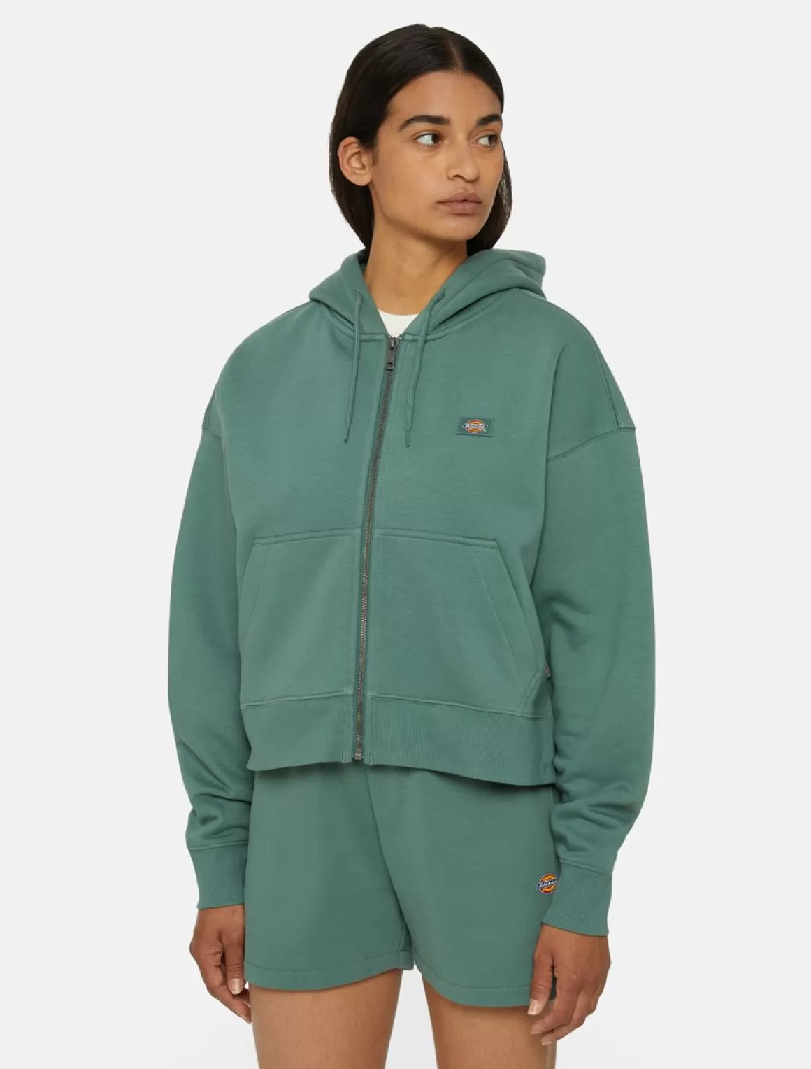 Dame Dickies Oakport Zip Hættetrøje