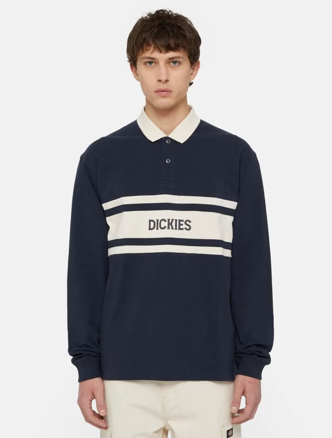 Dickies Yorktown Langærmet Rugbytrøje